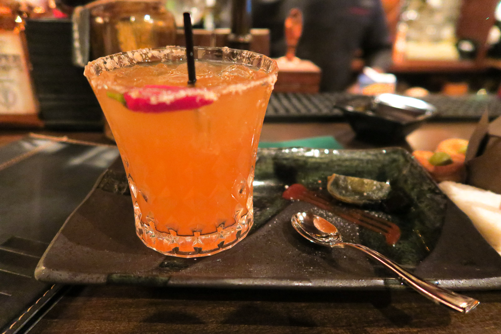 Cocktail at Nottingham Forest in Milan, Italy.