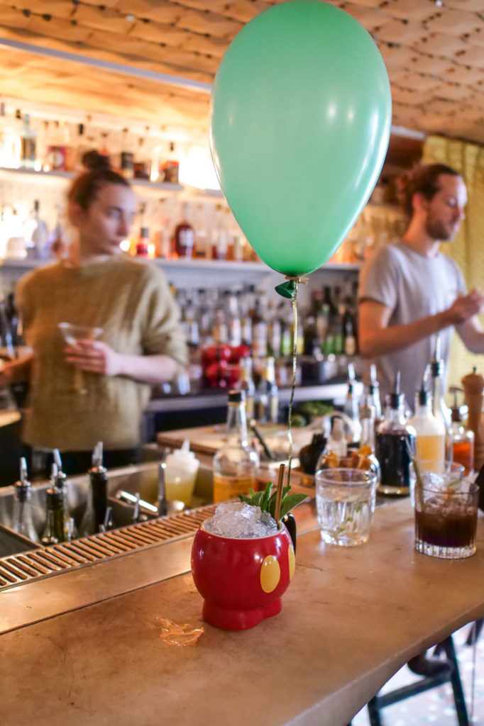 Mickey Mouse drink at Le Syndicat