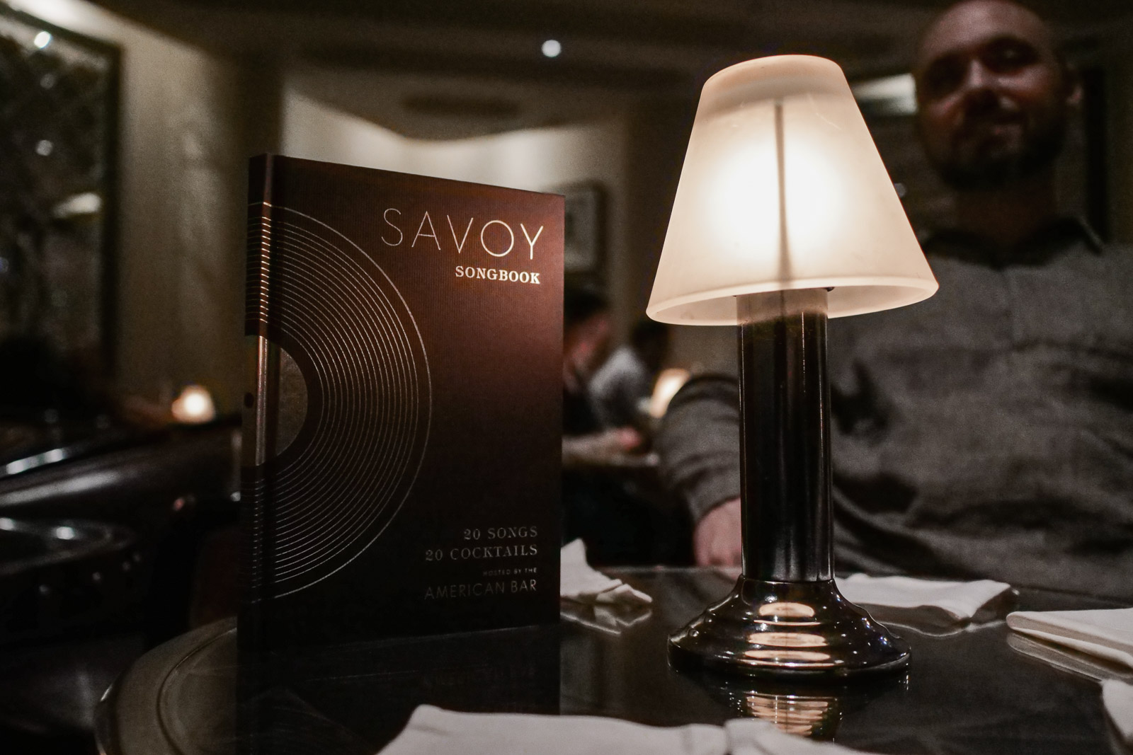 Savoy Songbook - The Menu at American Bar in London