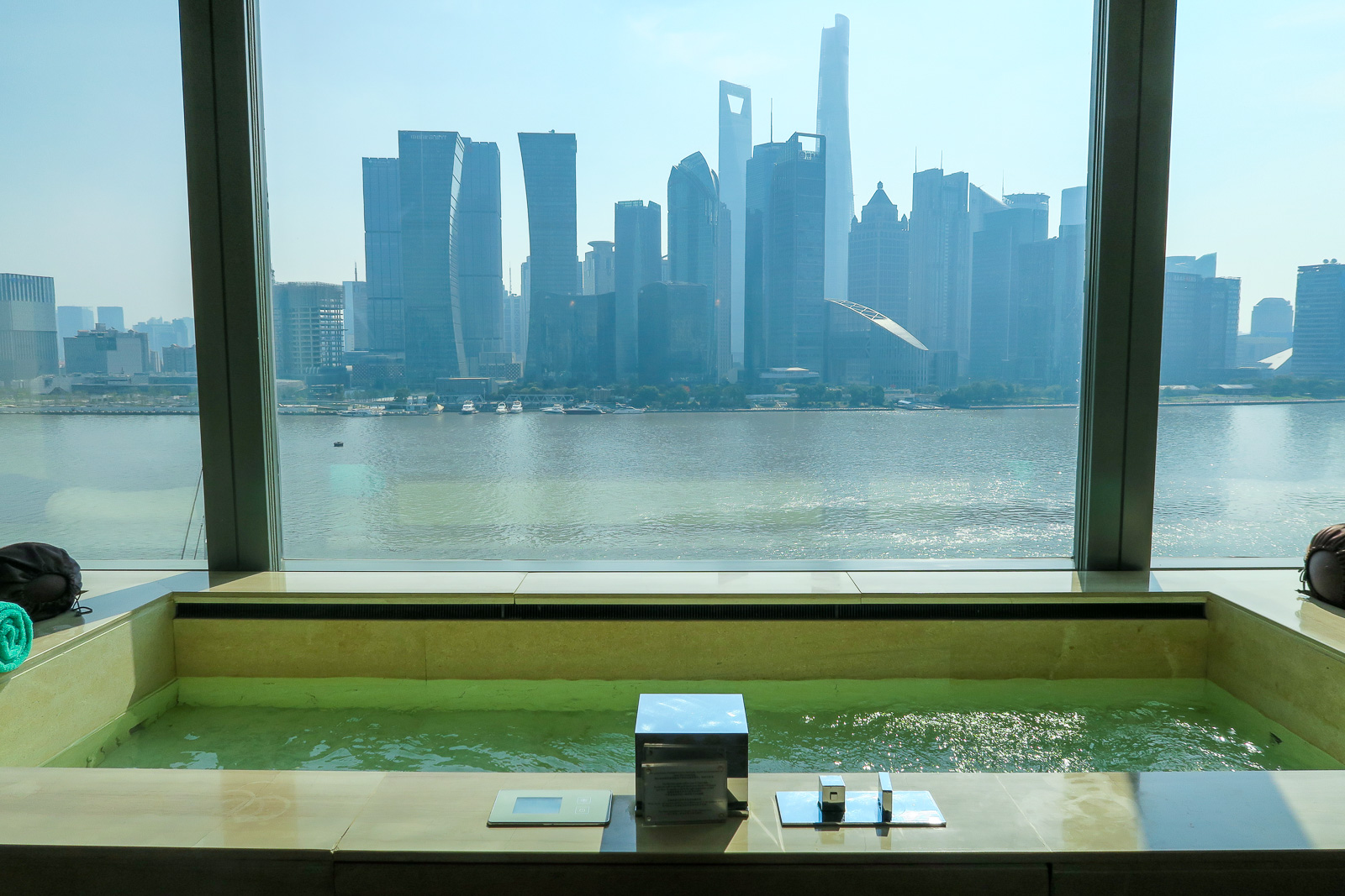 The Oasis Suite pool at the Banyan Tree Shanghai