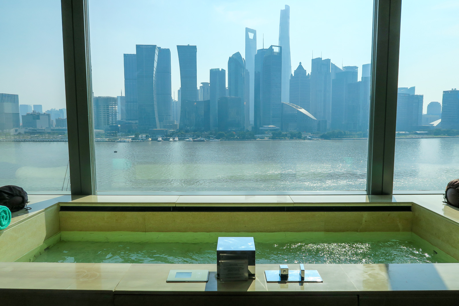The Oasis Suite pool at the Banyan Tree Shanghai