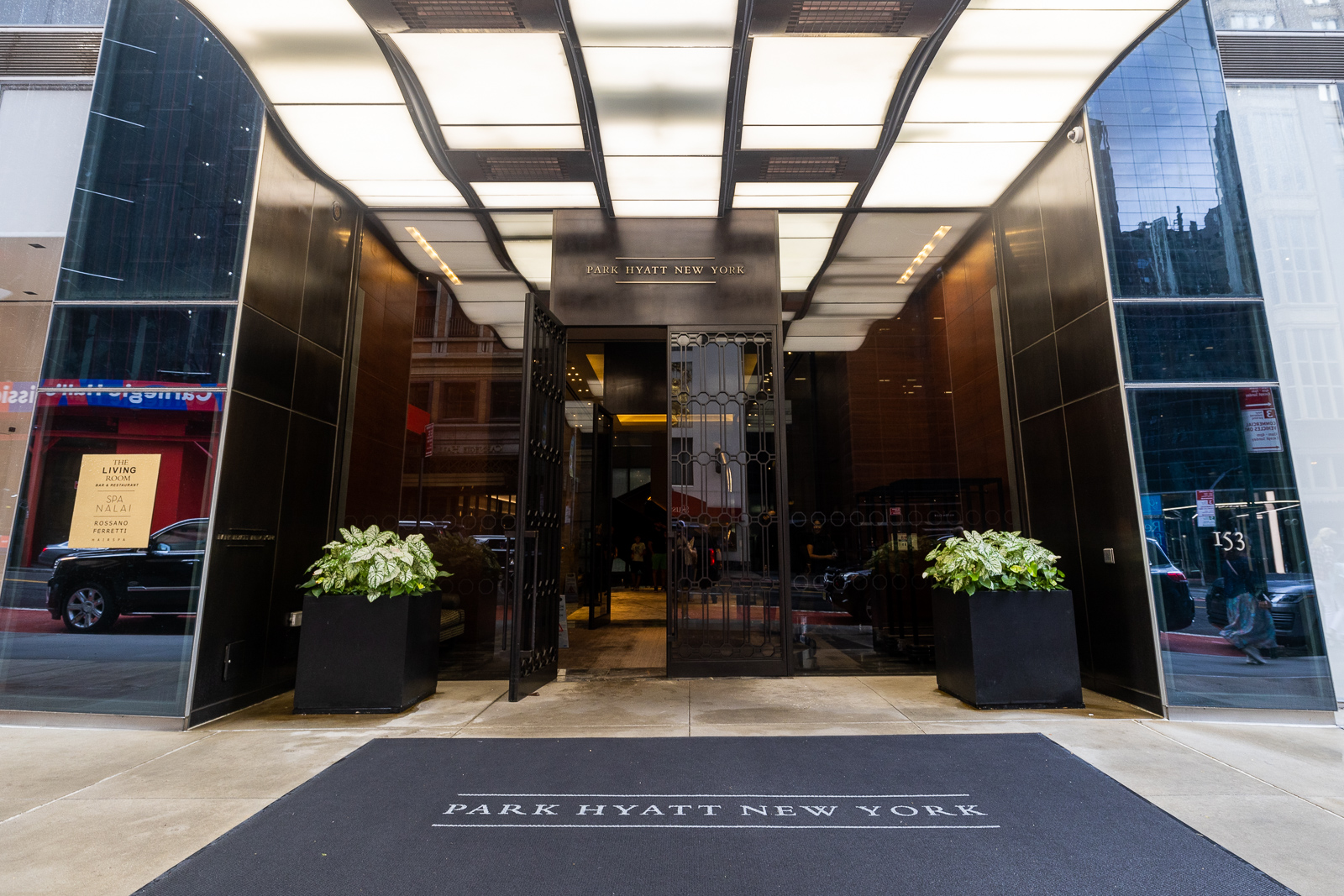 Entrance to the Park Hyatt NYC