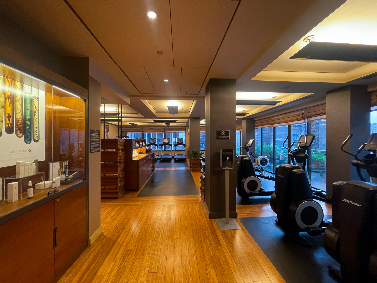 Peninsula NYC Hote Gym