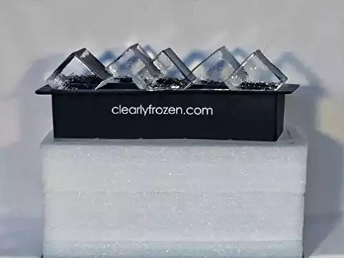ClearlyFrozen Clear Ice Cube Tray/Ice Cube Maker